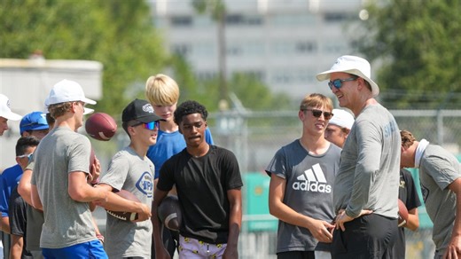 What it's like at the Manning Passing Academy after Arch Manning's Texas commitment