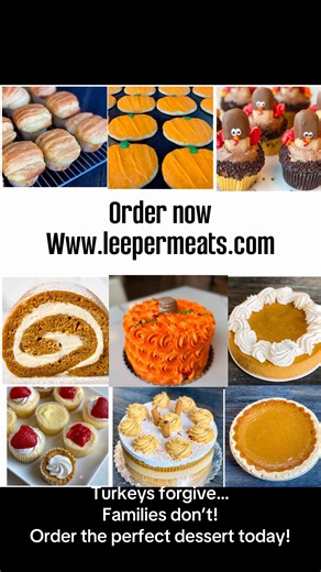 Thanksgiving baked goods from Oakmont Bakery -Place orders by Nov 19 www.leepermeats.com/shop-1 -pick up Nov 26, 11am-4pm at The farm store- 260 Harr Rd, Acme Pa | Leeper Meats, LLC