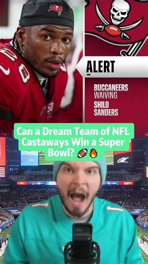 Can a Dream Team of NFL Castaways Win a Super Bowl? 🏈🔥 #NFL #TeamBuilding #SuperBowlChallenge #fyp #viral #nfltrending #foryou #fypシ #nflfootball #nflviral #tiktok #story #pov #storytime