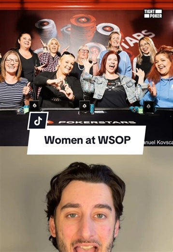 Women are being highlighted at WSOP Europe! #poker #pokernight | poker