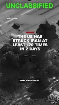 The US has struck Iran at least 170 times in two days. But what is the goal?