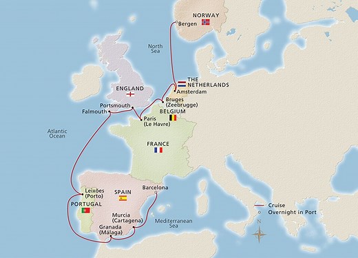 15 Day Trade Routes of the Middle Ages