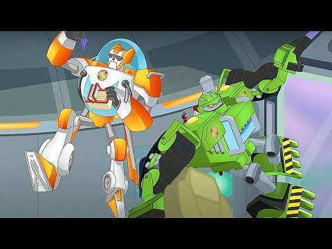 Zero Gravity Mischief | Rescue Bots | Season 3 Episode 8 | Kids Cartoon | Transformers Junior