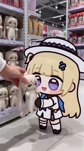 Phoebe chupi and Strinova Michele cat - Wuthering Waves #phoebe #wutheringwaves #chibi