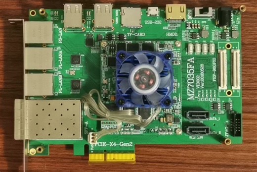 实战演示：LabVIEW开发米联客Xilinx ZYNQ7035 FPGA开发板（PS端+PL端同时支持LV图形化编程）