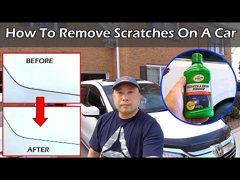 How To Remove Scratches On A Car - TURTLE WAX SCRATCH & SWIRL REMOVER