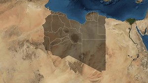 Zoom Earth Libya Provinces World Map Stock Footage Video (100% Royalty-free) 3596145389 | Shutterstock