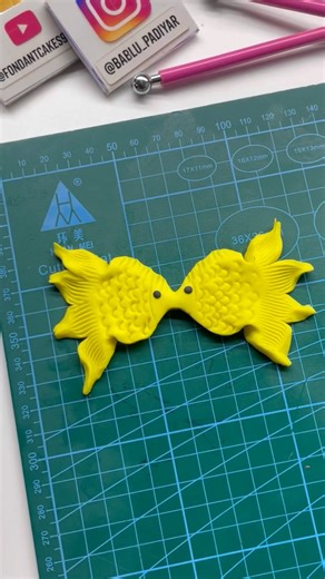 How To Make Fondant Fish With Easy Tricks | Fondant mini fish tutorial ‪@fondantcakes9292‬