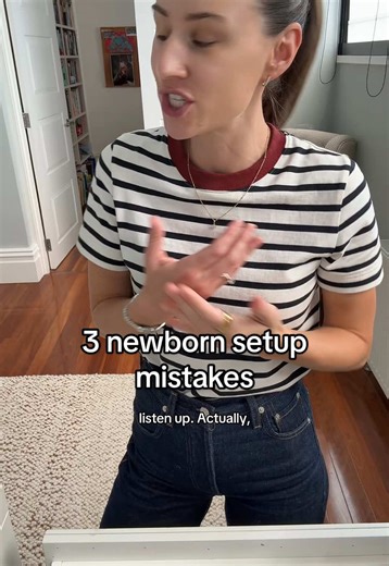 3 mistakes to avoid when setting up your nursery as a pregnant first time mum👇🏼 1. No backstock system for your nappies and wipes. 2. Drawers that are too shallow. If your chest of drawers can’t actually hold folded baby clothes properly, it won’t function long term. Depth matters more than aesthetic. 3. Overfilled drawers. If it’s crammed before baby even arrives, you’ve bought too much. Edit down. Store intentionally. Have a home for everything. The Newborn Baby Bible walks you through exact