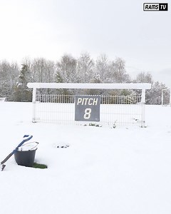 Work, work and more work at Moor Farm. 🥶 | Derby County