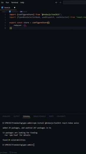 API integration redux 🎯. Easy configuration guide 🚀 #nextjs #redux #coding #javascript