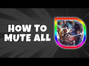 How To Mute All In League Of Legends (Easiest Way)