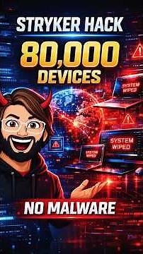 The Stryker Hack: 80,000 Devices Wiped 😳