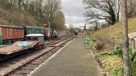 As the train approaches the station, that’s it for another season. Thanks to everyone who has supported us throughout the year, and a big thank you to all the volunteers who make it possible. We look forward to doing it all again next season ￼- see you when we re-open at Easter! | Somerset & Dorset Railway - at Midsomer Norton