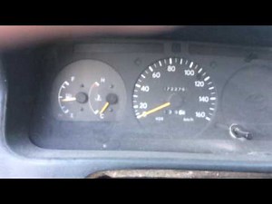 Cold Start Diesel Engine Toyota Hiace