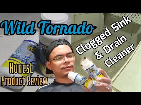 How to unclog kitchen sink / Wild Tornado Clogged Sink and Drain Cleaner / Honest Product Review