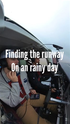 Yesterday’s flight gave us a great real-world training opportunity. My student and I were flying in IMC (instrument meteorological conditions) and working through an ILS approach, searching for the runway through the weather. This is what instrument training is all about—using your skills, procedures, and trust in the instruments to safely bring the airplane where it needs to go, even when you can’t see outside. If you’ve ever wondered what it’s like to fly through the clouds and break out on th