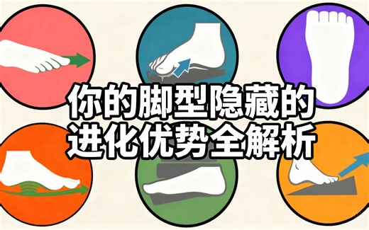 [中配]你的脚型隐藏的进化优势全解析 - Decode The Brain