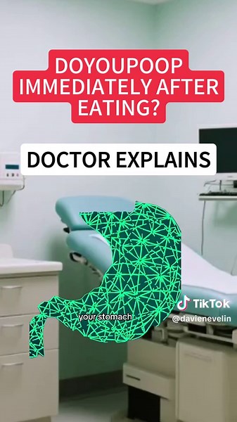 ¿Por qué necesitas ir al baño justo después de comer?