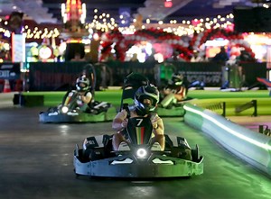 Indoor go-kart racing opens in Atlantic City