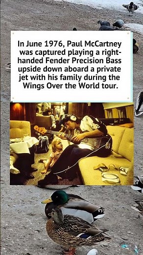 Paul McCartney's Upside Down Bass (1976) ✈️