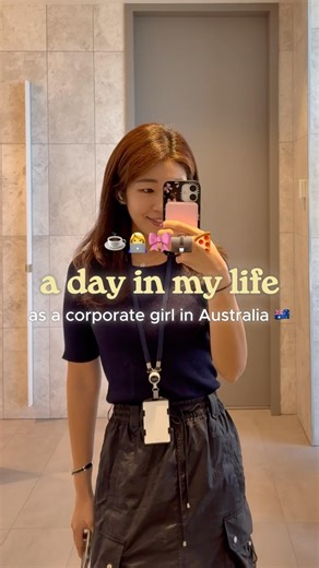 day in the life of a corporate girl 🤍