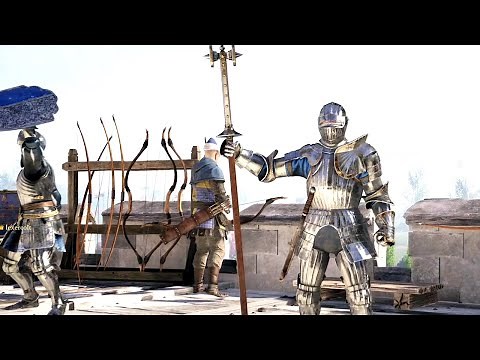 Chivalry 2 - 64 Player Battle Gameplay (Battle Monk)