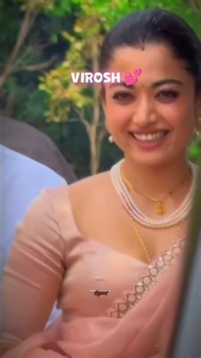Mrs. Vijay deverakonda 💕✨ #rashmikamandanna #vijaydevarakonda #virosh #viral #shorts #trending #4k