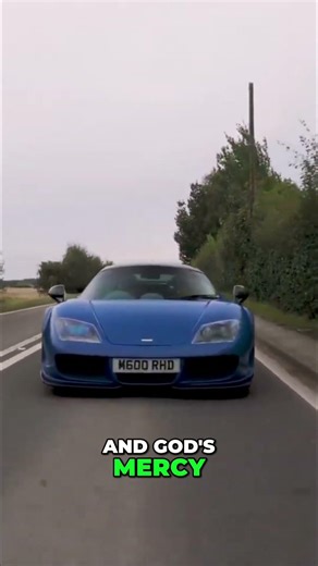 No ABS, 650HP: The NOBLE M600 Pure Driving Thrill! #shorts