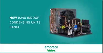 Meet our new range of indoor R290 Condensing Units portfolio, featuring Embraco’s high energy efficiency and robust compressors, with reliable components compliant for R290. Our comprehensive product lineup meets all customer needs, from basic to a fully assembled configuration. To learn more about our portfolio, visit https://bit.ly/3QOWdTT. | Embraco