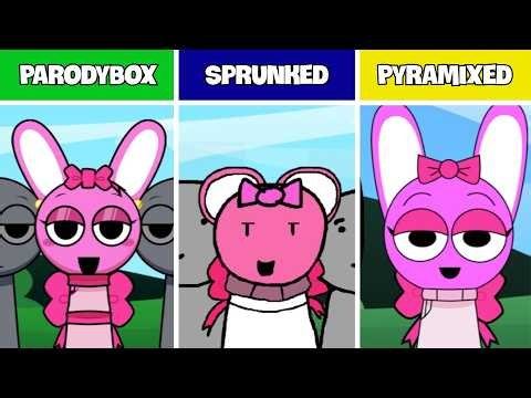 Parodybox Sprunki - Original VS Sprunked VS Pyramixed | Normal Version