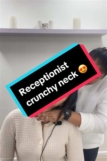 Chiropractic Crunchy Neck Adjustment Revealed