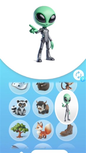 Creating New Animal By Merging An Alien And A Cheetah. #shorts