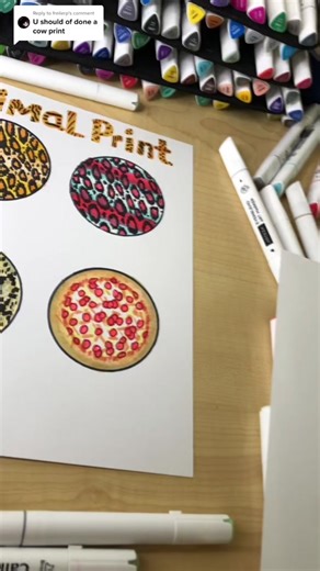 Reply to @freilerp requested 🐄 #cowprint #animalprint #howtodraw #easyart #cowprinteverything #tiffanytutorials #drawingtutorial #arttutorial #cow