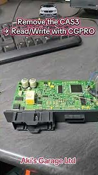 BMW M3 E92 CAS3 & Instrument Cluster Mileage Repair | EEPROM Programming with CGPRO #BMWM3 #E92