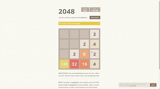 [2048技巧]经典2048如何快速合成2048？