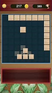 Classic Wooden Block Puzzle – Relaxing Brain Game Gameplay