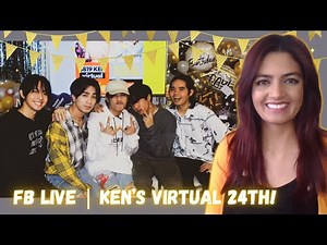 KEN's 24th | Virtual Birthday Party! FB Live Feat. Cakes, Short Covers, Surprise Calls & Family Love