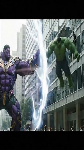 Hulk vs Thanos - Legendary City Battle | Endless Fight of Marvel Titans