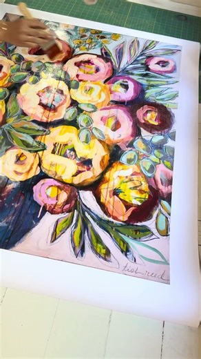 Transforming a Canvas Print into a One-of-a-Kind Art Piece | Tish Reed