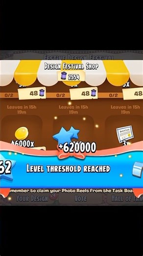 Don't forget to spend your Photo Reels in Hay Day! #shorts