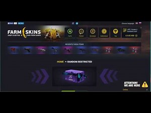 FARMSKINS FREE $1.2 PROMO CODE - zacjac NEW CASE OPENING SITE