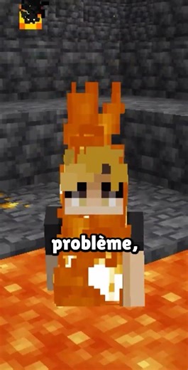 Astuce lacs de lave que personne ne connaît #minecraft #shorts