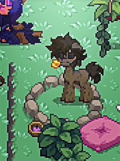 Gemas liat buang tumbuh