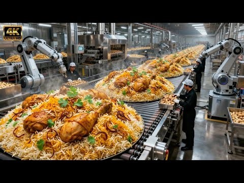 Inside the Biryani Plant | How Chicken Biryani Is Made on an Industrial Scale (Full Process)