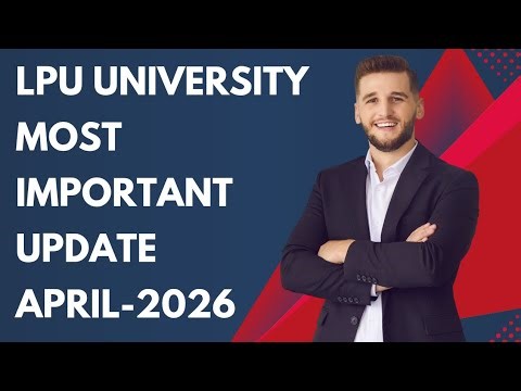 Current update for students Lpu university punjab