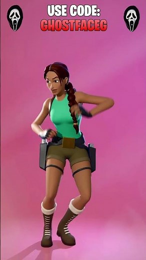 Lara Croft (Classic) - Bombastic - Fortnite Emote #fortnite #fortnitedances