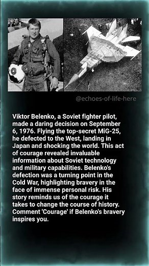 The Bravery of Viktor Belenko — Defection with a MiG-25