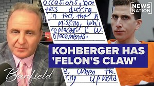 Bryan Kohberger's handwriting betrays ‘felon’s claw,' ‘incel’ anger: Author | Banfield