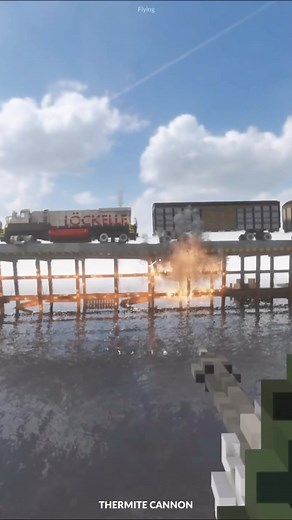 Neotastic on Instagram: "Burning down a bridge with destruction fire! #neotastic #gaming #teardown"